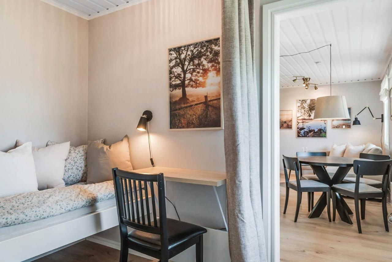 Nyrenoverat Gardshus Pa Havstomt Med Hoeg Standard Ornskoldsvik Luaran gambar